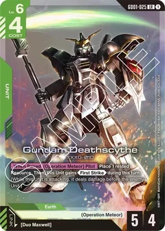 Gundam Deathscythe (GD01-025) Holofoil GD01-025