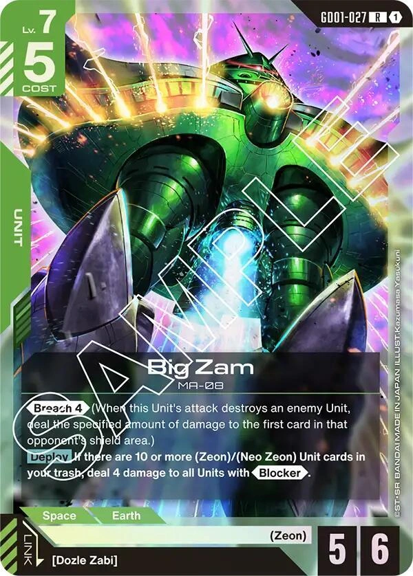 Big Zam Holofoil