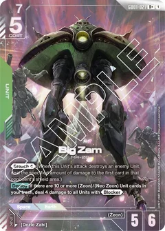 Big Zam (R+) Holofoil GD01-027