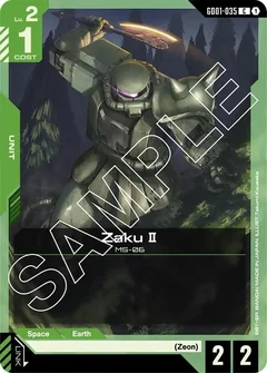 Zaku II GD01-035