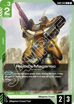 Rasid's Maganac GD01-043