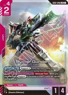 Buster Gundam Holofoil GD01-046