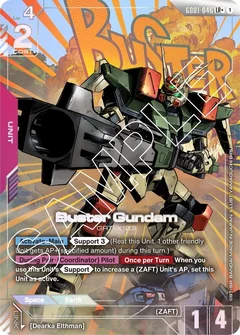 Buster Gundam (LR+) Holofoil GD01-046