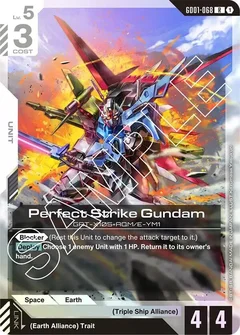 Perfect Strike Gundam Holofoil GD01-068