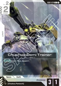 Chuchu's Demi Trainer Holofoil GD01-074