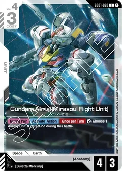 Gundam Aerial (Mirasoul Flight Unit) GD01-082