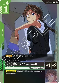 Duo Maxwell Holofoil GD01-090