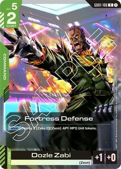 Fortress Defense Holofoil GD01-106