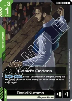 Rasid's Orders GD01-110