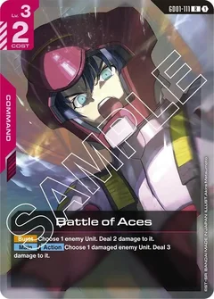 Battle of Aces Holofoil GD01-111