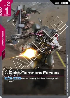 Zeon Remnant Forces GD01-115