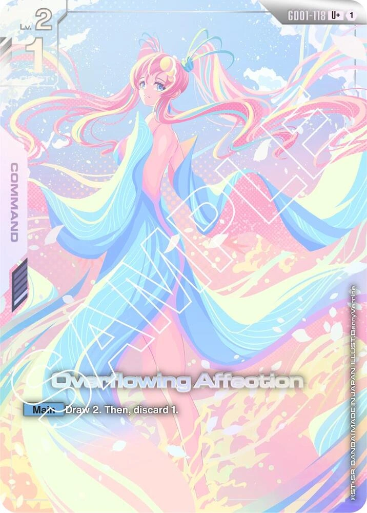 Overflowing Affection (U+) Holofoil