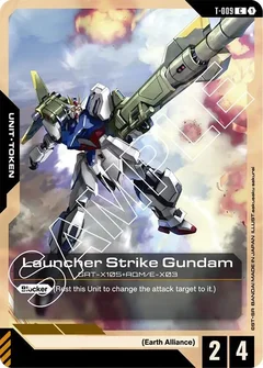 Launcher Strike Gundam (T-009) Token T-009