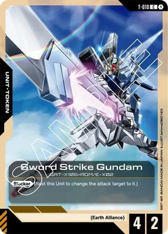 Sword Strike Gundam (T-010) Token T-010