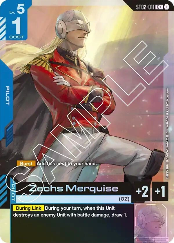 Zechs Merquise (C+) Holofoil