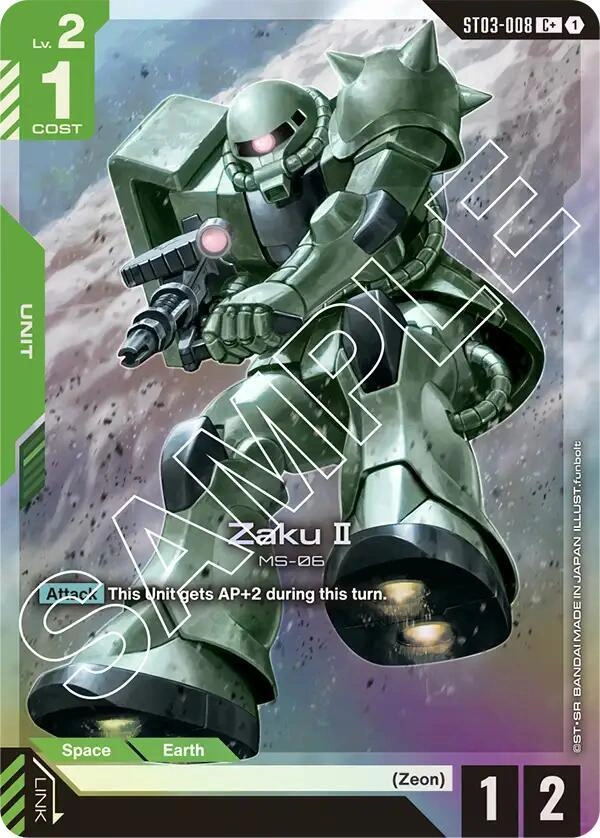 Zaku II (C+) Holofoil