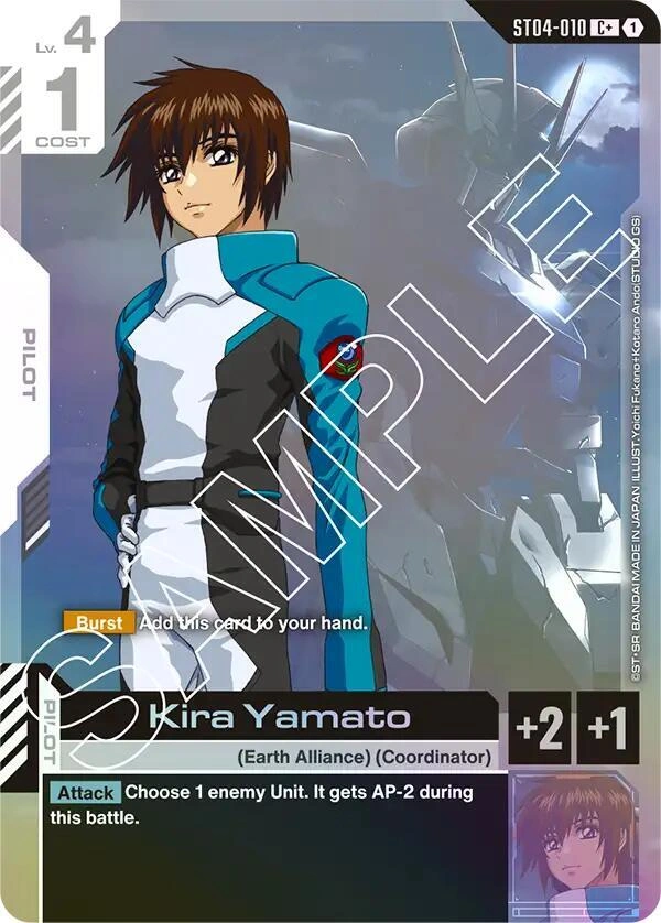 Kira Yamato (C+) Holofoil