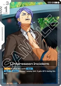 Unforeseen Incident ST01-014