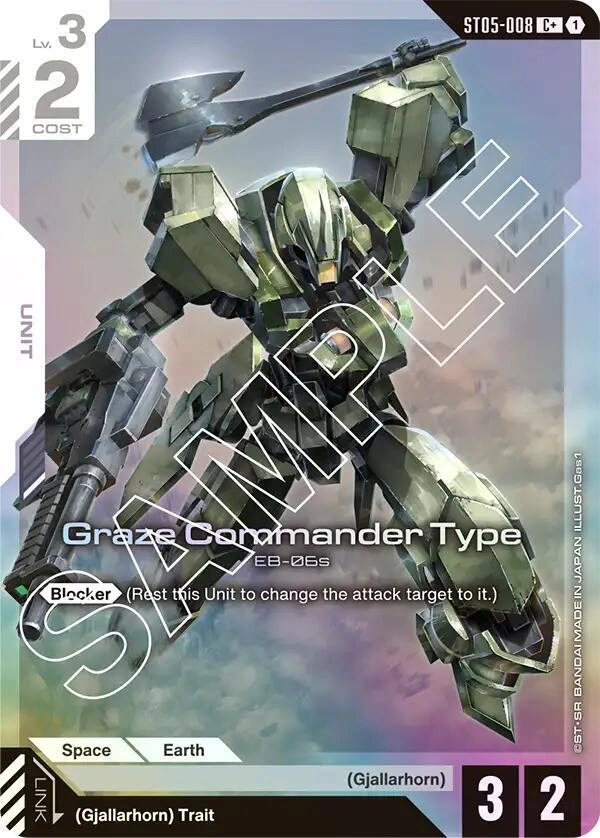 Graze Commander Type (C+) Holofoil