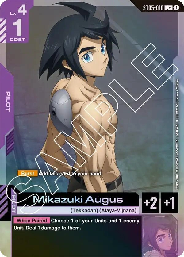 Mikazuki Augus (C+) Holofoil