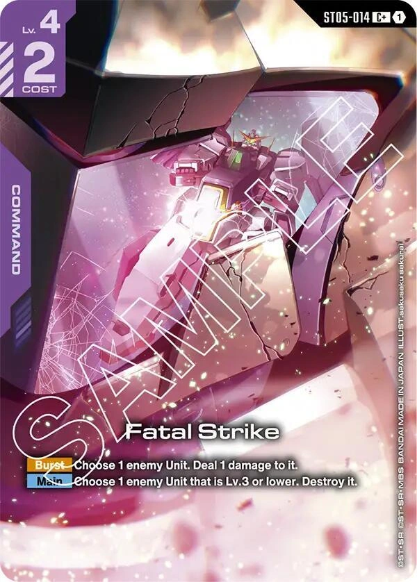 Fatal Strike (C+) Holofoil