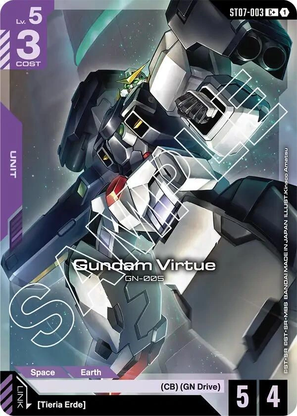 Gundam Virtue (ST07-003) (C+) Holofoil