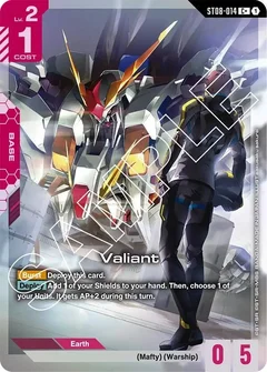 Valiant (C+) Holofoil ST08-014