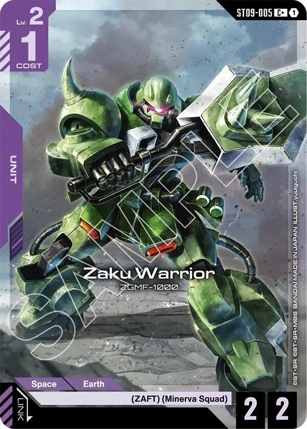 Zaku Warrior (C+) Holofoil