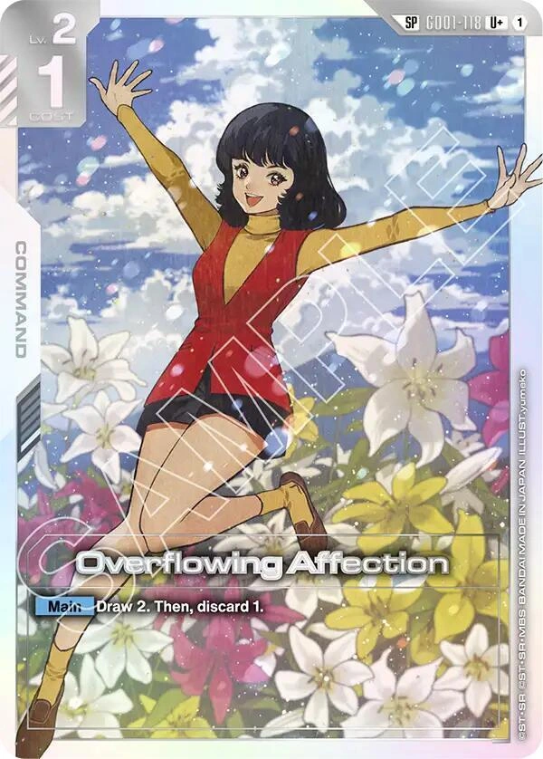 Overflowing Affection (SP) (U+) Holofoil