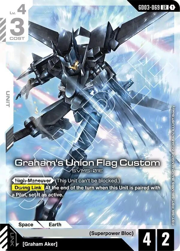 Graham's Union Flag Custom Holofoil