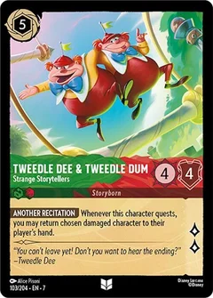 Tweedledee & Tweedledum - Strange Storytellers 103/204