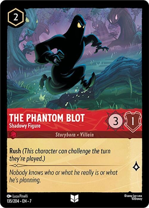 The Phantom Blot - Shadowy Figure
