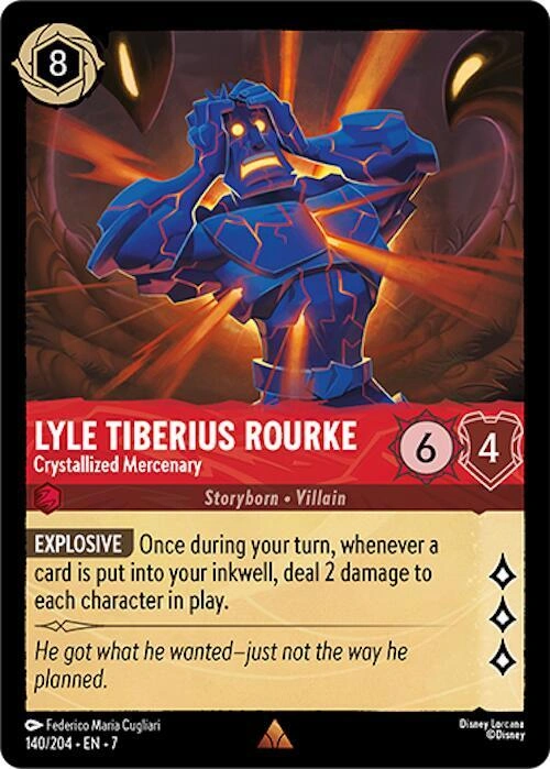 Lyle Tiberius Rourke - Crystallized Mercenary