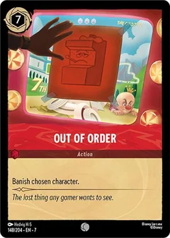 Out of Order 148/204