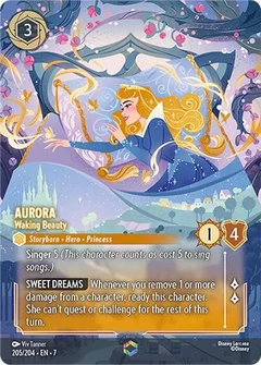 Aurora - Waking Beauty (Enchanted) Holofoil 205/204