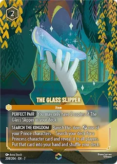 The Glass Slipper (Enchanted) Holofoil 208/204