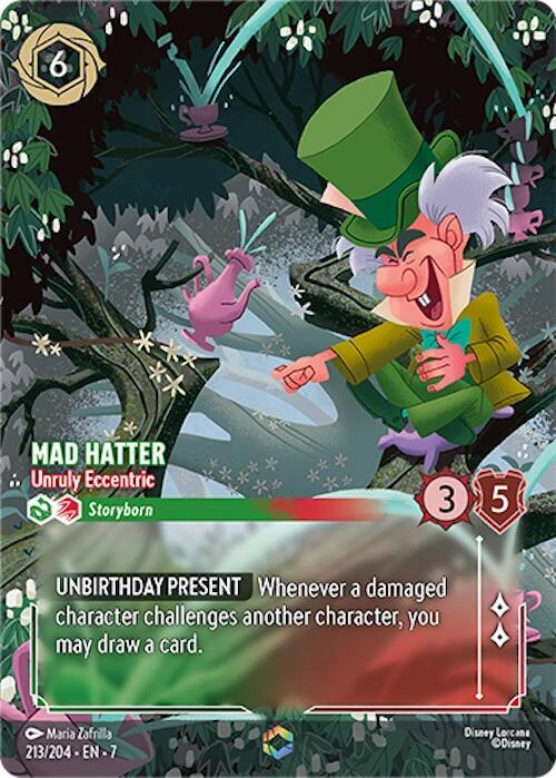 Mad Hatter - Unruly Eccentric (Enchanted) Holofoil