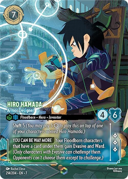 Hiro Hamada - Armor Designer (Enchanted) Holofoil