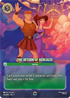 The Return of Hercules (Enchanted) Holofoil 215/204