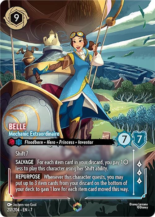 Belle - Mechanic Extraordinaire (Enchanted) Holofoil