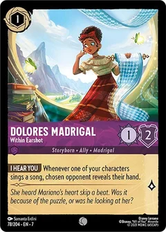 Dolores Madrigal - Within Earshot 78/204