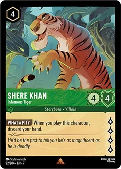 Shere Khan - Infamous Tiger 92/204