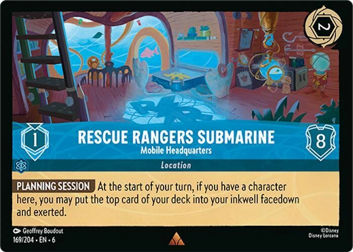 Rescue Rangers Submarine - Mobile Headquarters
