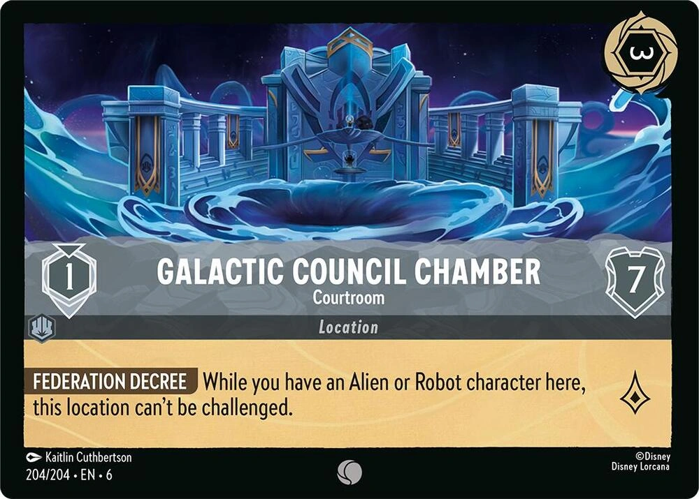 Galactic Council Chamber - Courtroom