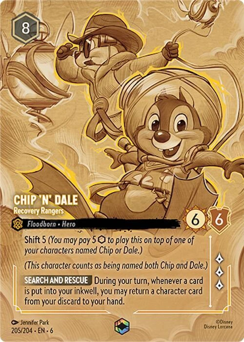 Chip 'n' Dale - Recovery Rangers (Enchanted) Holofoil