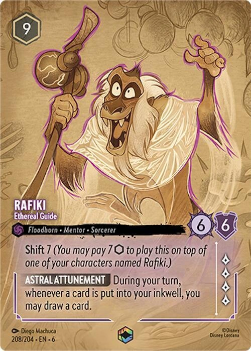 Rafiki - Ethereal Guide (Enchanted) Holofoil