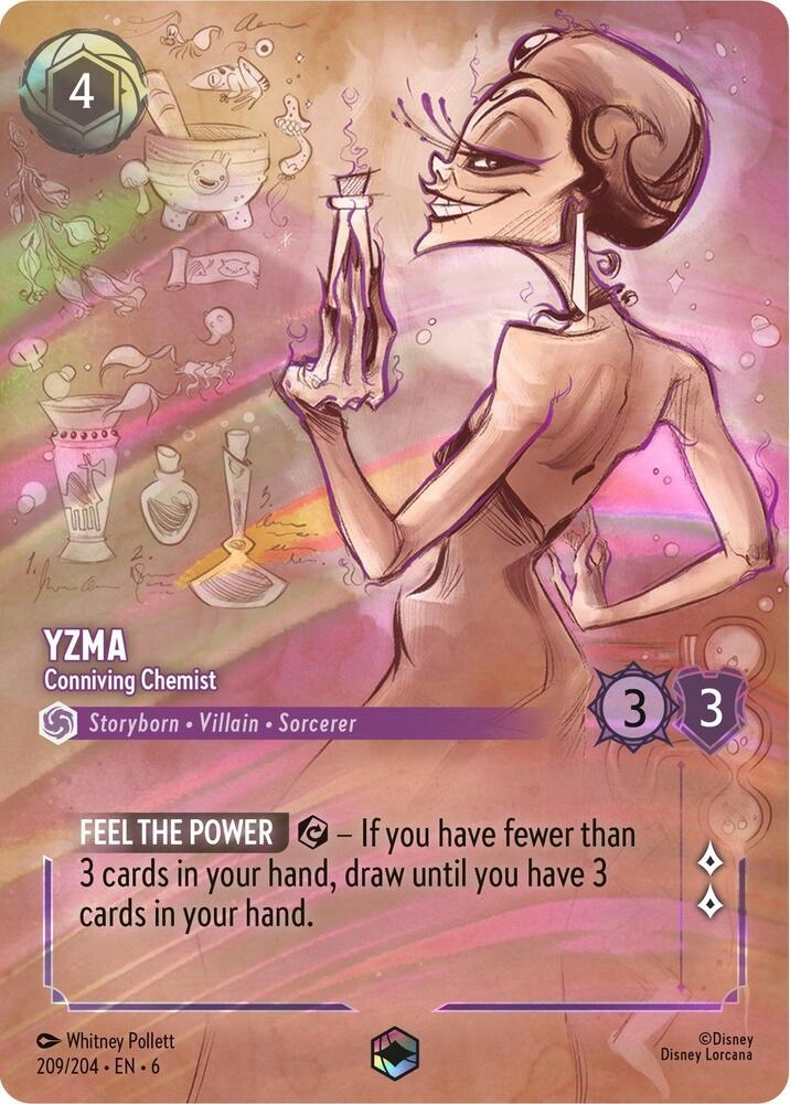 Yzma - Conniving Chemist (Enchanted) Holofoil