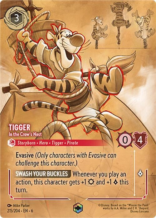 Tigger - In the Crow's Nest (Enchanted) Holofoil