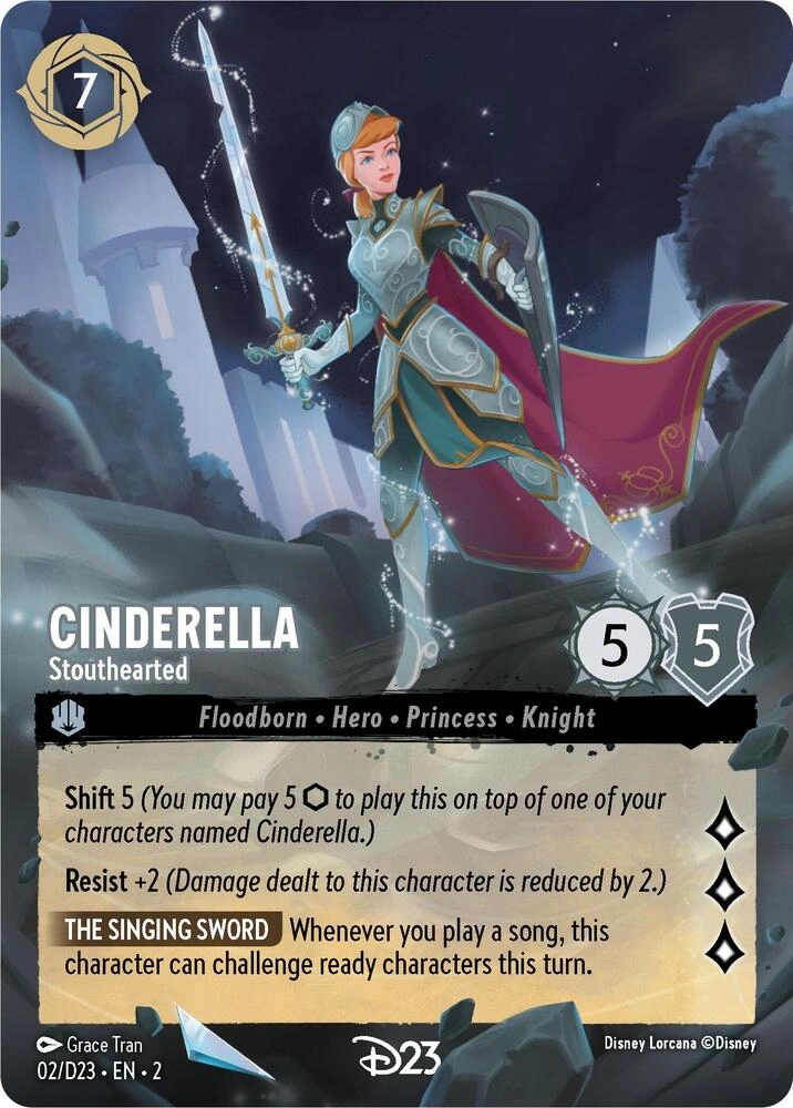Cinderella - Stouthearted Holofoil