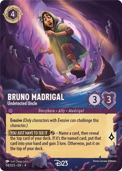 Bruno Madrigal - Undetected Uncle Holofoil 4